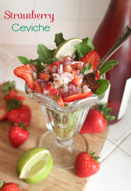 Strawberry Ceviche
